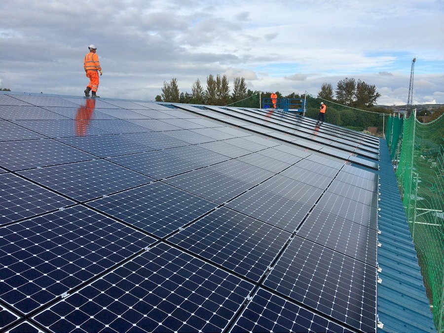 CK Contracts commercial solar pv 