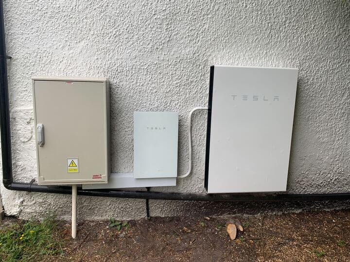 Carradale Community Shop commercial installation tesla powerwall 2 Kintyre Peninsula