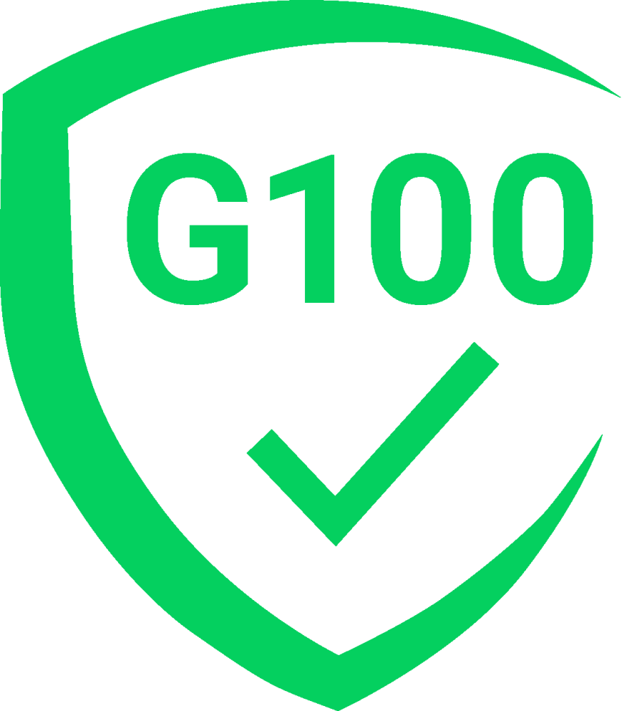 G100 Export Badge