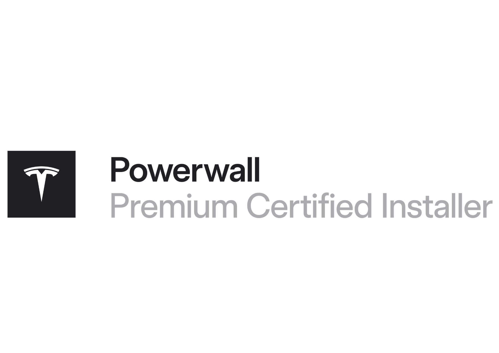 T3_Powerwall Certified Premium Installer logo